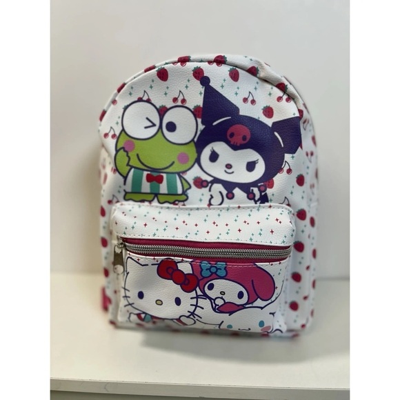 NWT - Sanrio Backpack – Hello Kitty, Kuromi, My Melody, Keroppi & Cinnamoroll main image 4